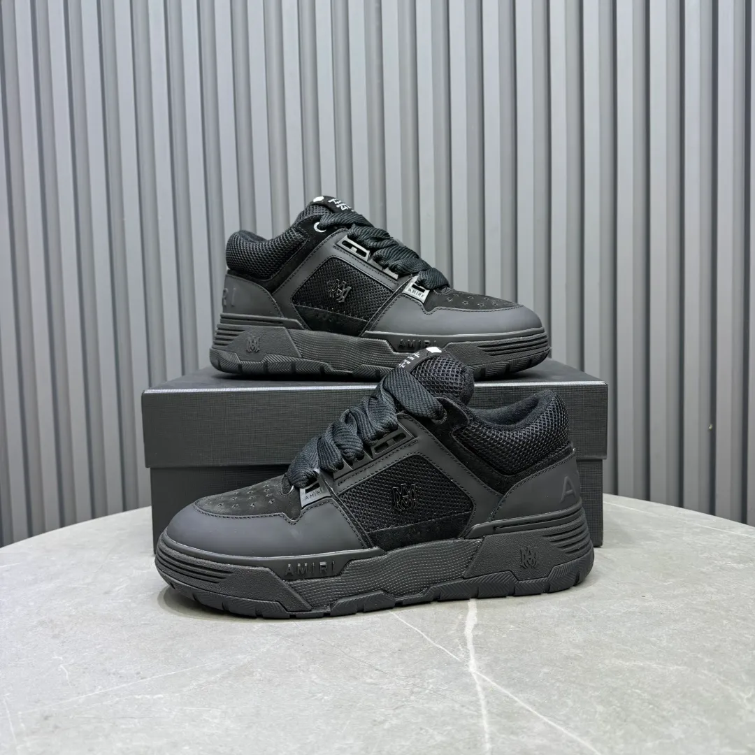 Men's shoes 💰660💰 AMIRI AMIRI trendy brand hot sale 🔥 Available all year round, couples 💑 Official website synchronization Imported fabrics 1⃣️ vs 1⃣️ replica, original factory special original sole, 35-45 (45. non-refundable)